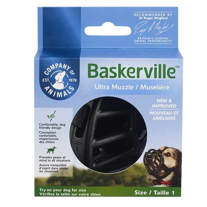 Baskerville Size 1 Baskerville Muzzle