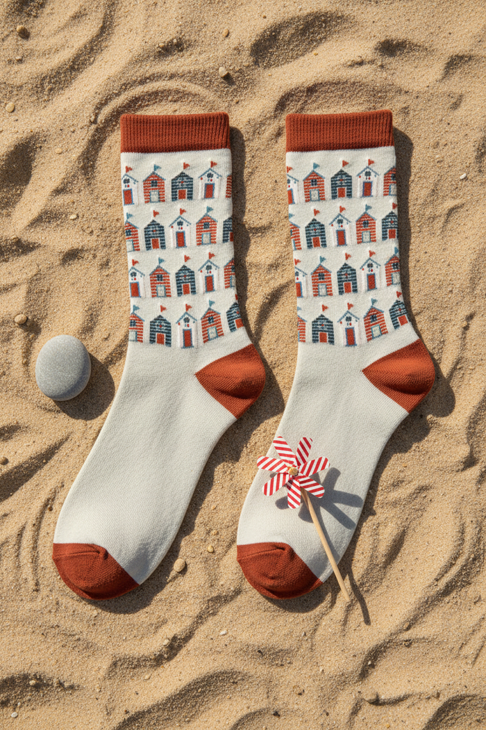 Beach Hut Bamboo Socks