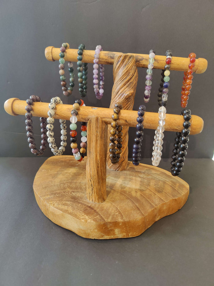 Beaded Stone Bracelet 8mm - Smokin Resin Company