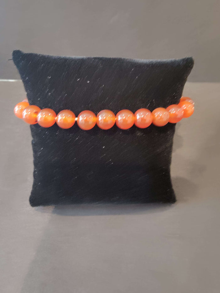 Beaded Stone Bracelet 8mm - Smokin Resin Company