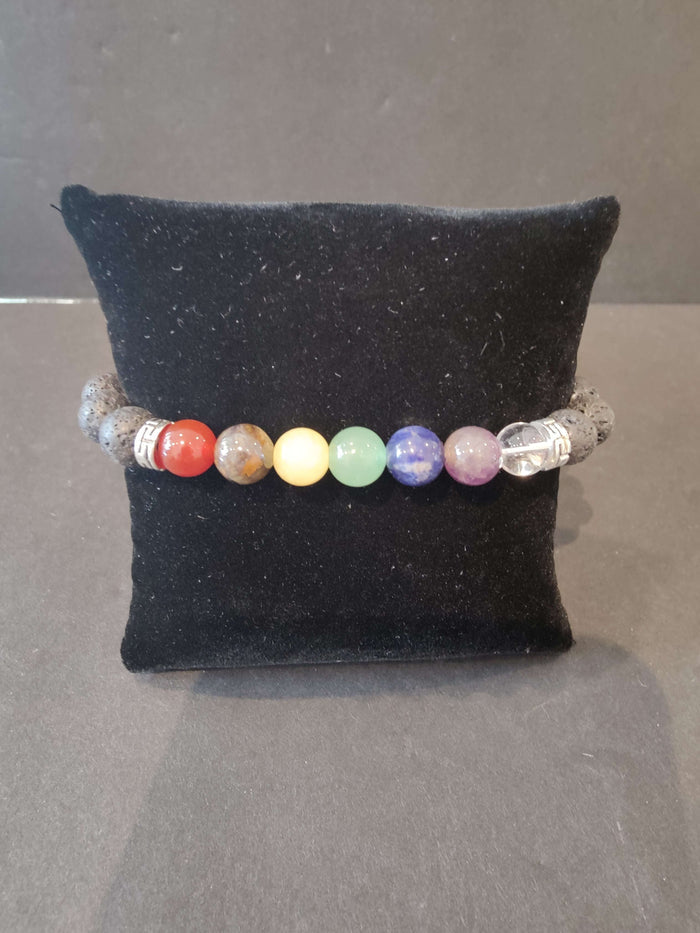 Beaded Stone Bracelet 8mm - Smokin Resin Company