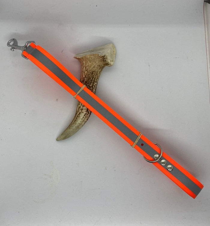 Dogtraining101 Biothane Reflective Orange Lead 1.5M
