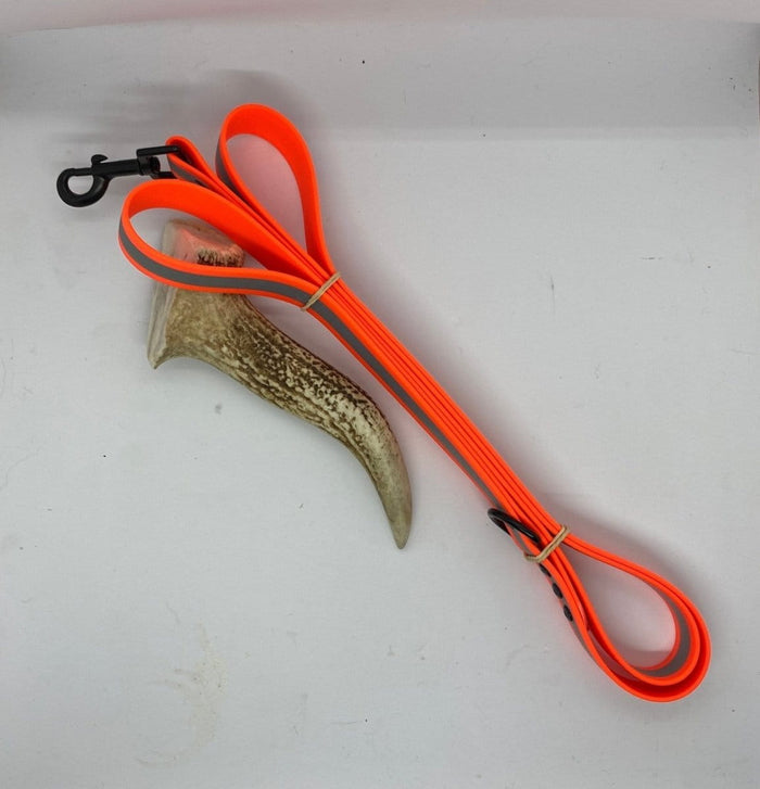 Dogtraining101 Biothane Reflective Orange Lead 1.5M