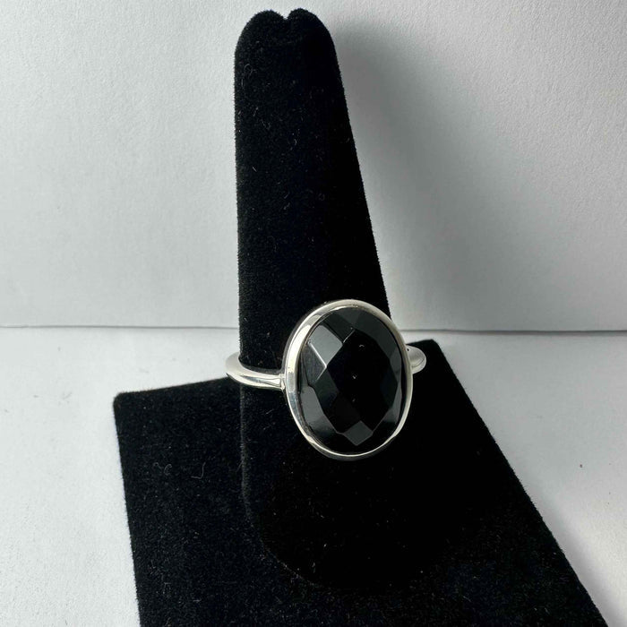 Black Onyx Ring - Size 11.5