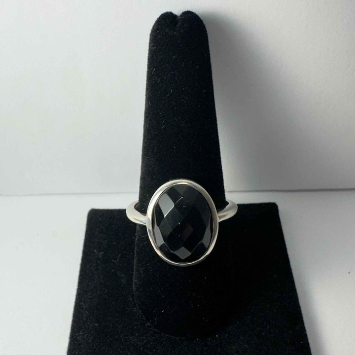Black Onyx Ring - Size 11.5