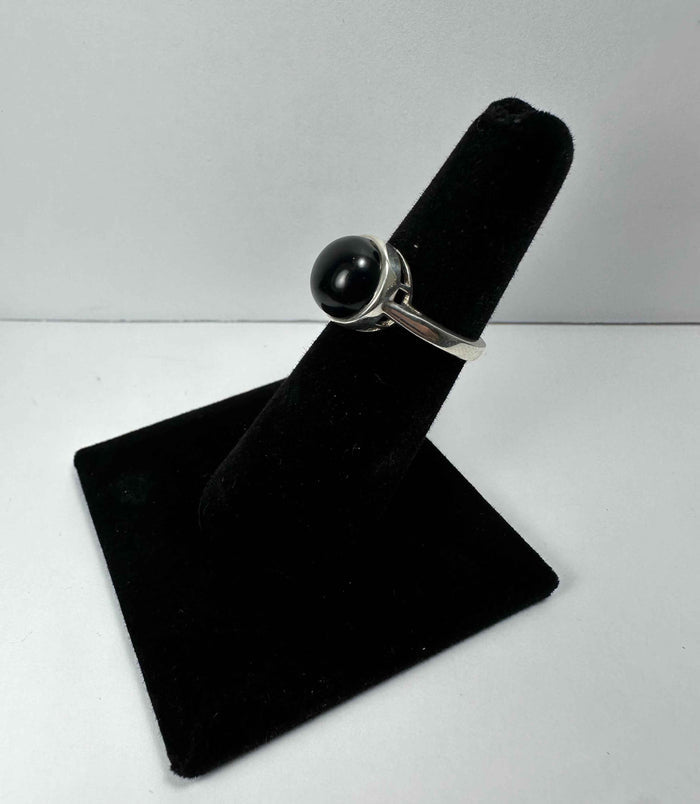 Black Onyx Ring - Size 5