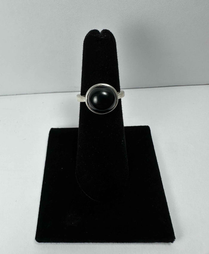 Black Onyx Ring - Size 5