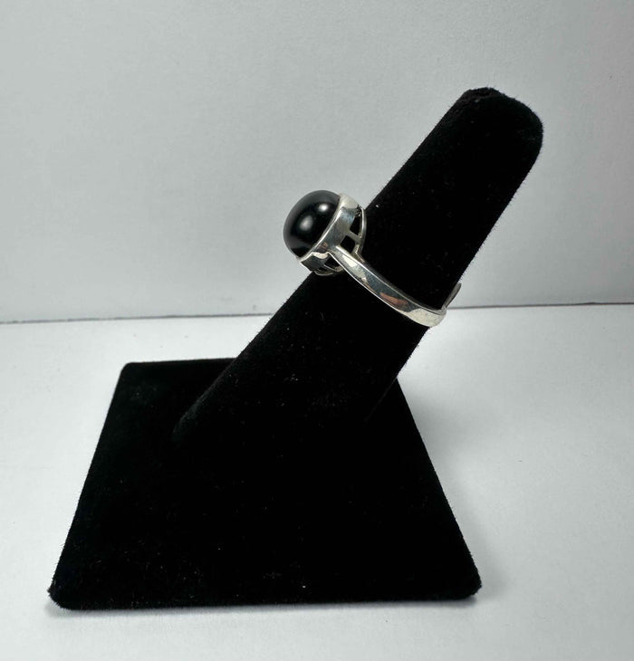 Black Onyx Ring - Size 5