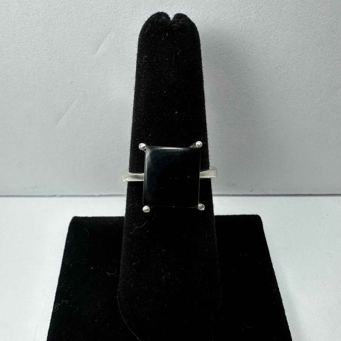Black Onyx Ring - Size 6.5