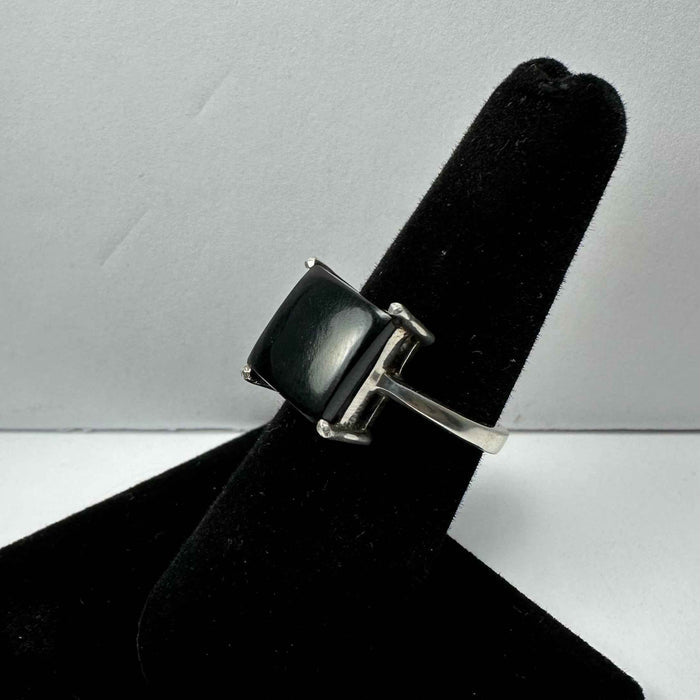 Black Onyx Ring - Size 6.5