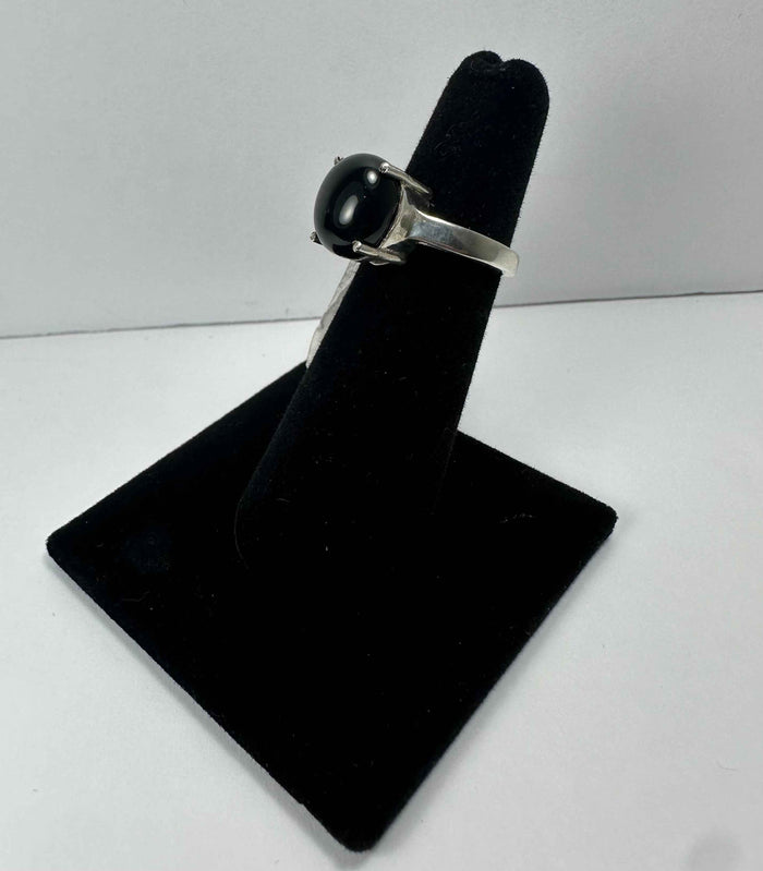Black Onyx Ring - Size 6