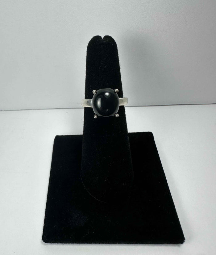 Black Onyx Ring - Size 6