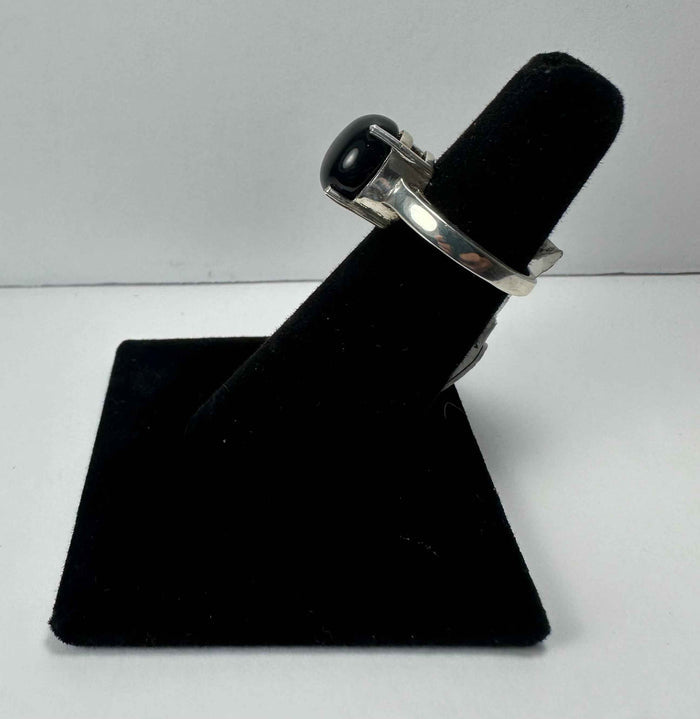 Black Onyx Ring - Size 6