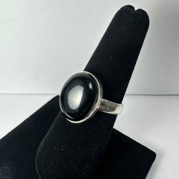 Black Onyx Ring - Size 7