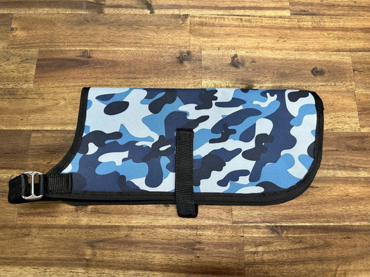 Dogtraining101 Blue Camo Winter Jacket