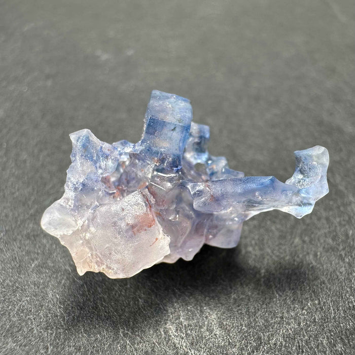 Blue Fluorite Cube, Minerva Mine #1, Hardin Co. Illinois - Smokin Resin Company