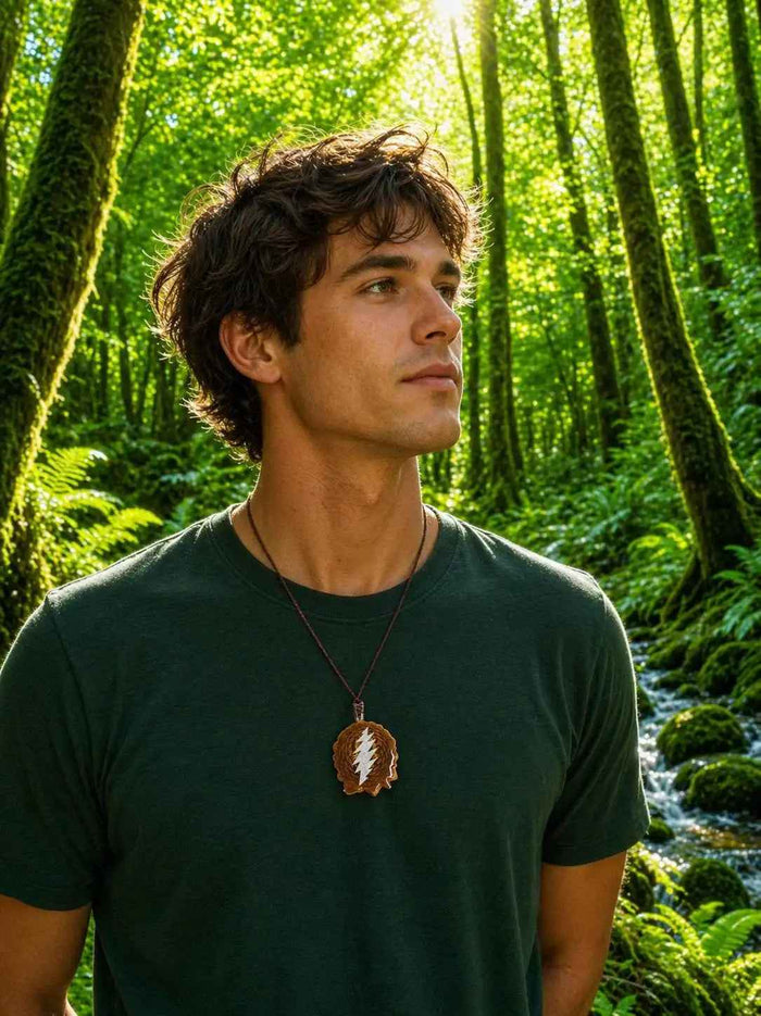 Bolt Pinecone Pendant| Handmade PNW Jewelry | #44