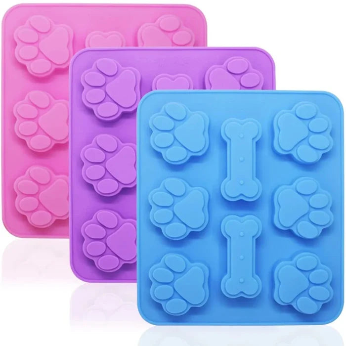 Laila and Me BONE AND PAW GUMMI MOULD (NO DROPPER)