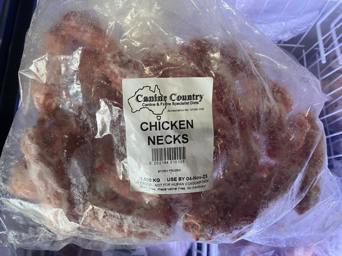 Canine Country Canine Country - Chicken Necks 1kg