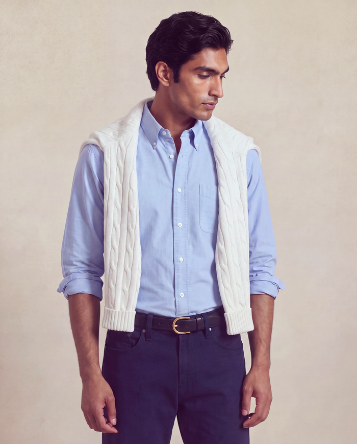 Made to Measure / Vintage Blue Oxford / Standard