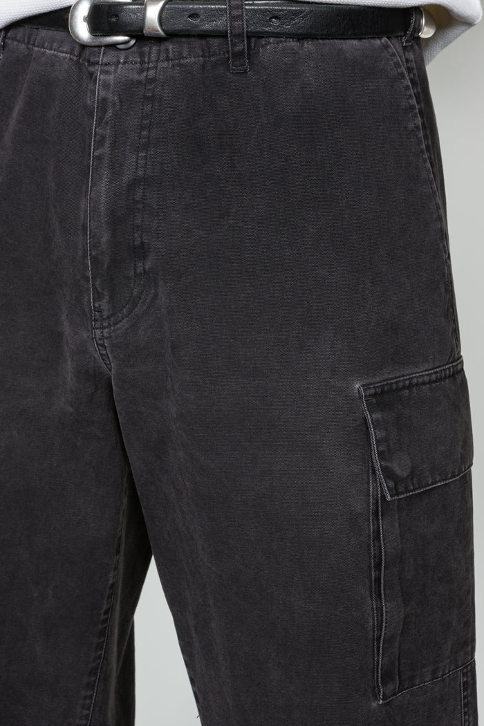Cargo Pant - Washed Black Canvas