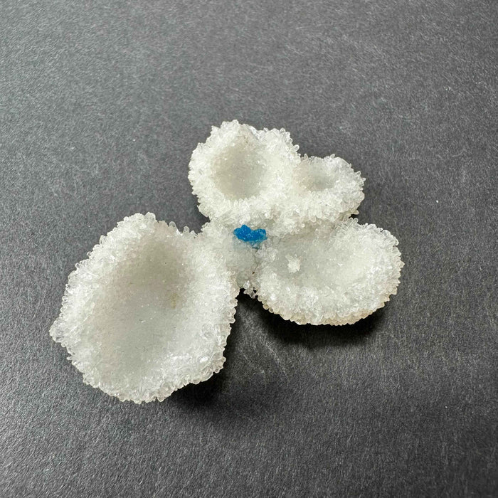 Cavansite Ball 'Floaters' on Stilbite MD - Smokin Resin Company