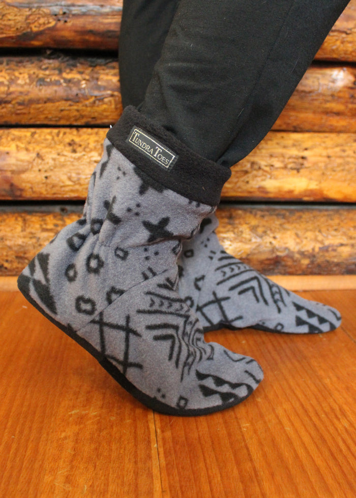 Cave Doodles Men's Slipper Socks