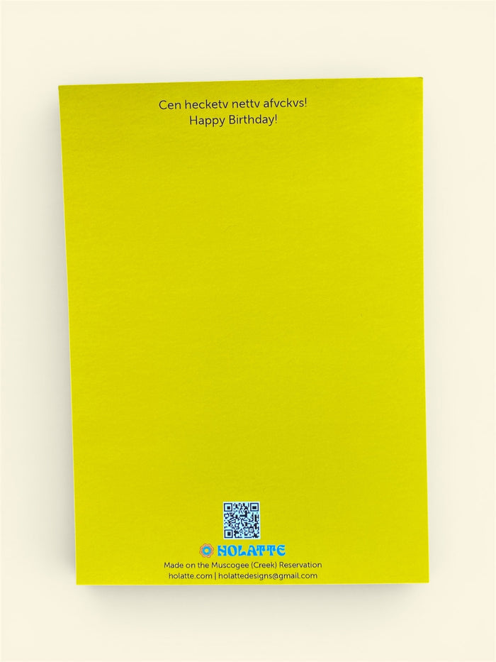 Cen hecketv Nettv Afvckvs post card, Designed by Holatte