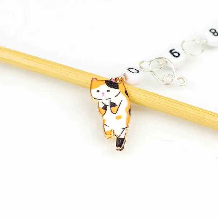 Original (straight) Chain / Calico Cat / Medium (up to US8)