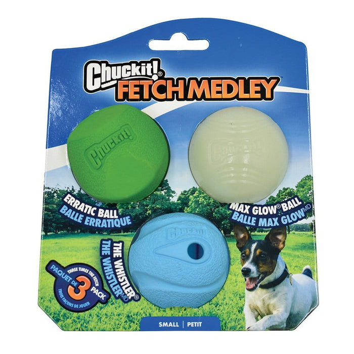 Chuckit Chuckit! FETCH MEDLEY Small 3pk
