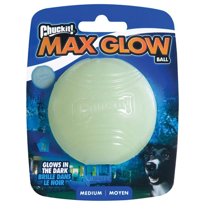 Chuckit Chuckit! MAX GLOW BALL Medium 6cm - 1pk
