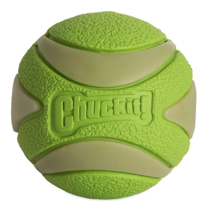 Chuckit Chuckit! MAX GLOW ULTRA SQUEAKER BALL Medium 6cm - 1pk