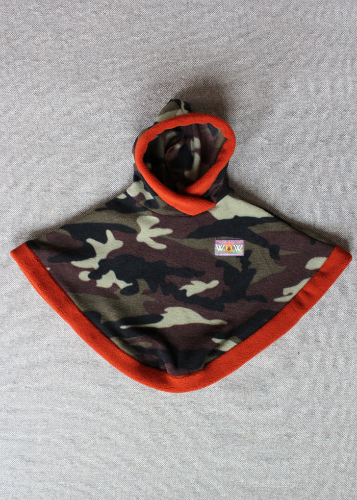 Classic Camo Baby Poncho