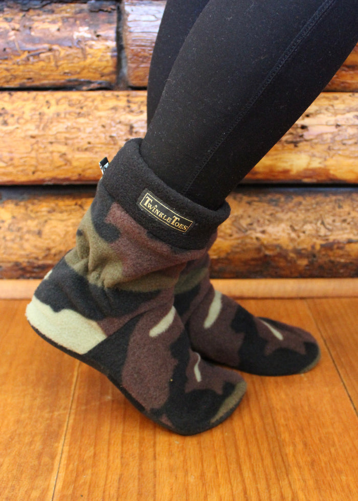 Classic Camo Kid's Slipper Socks