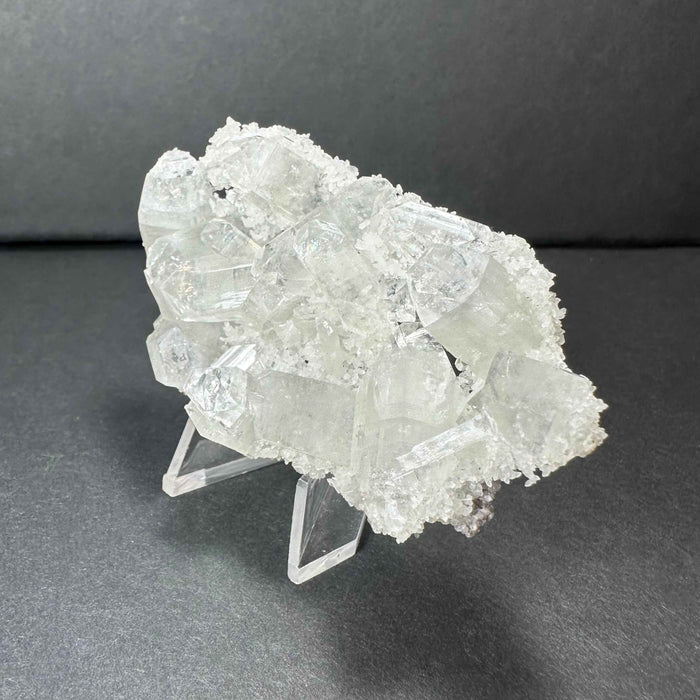 Clear Apophyllite Crystal Cluster Micro Specimen from India - Smokin Resin Company