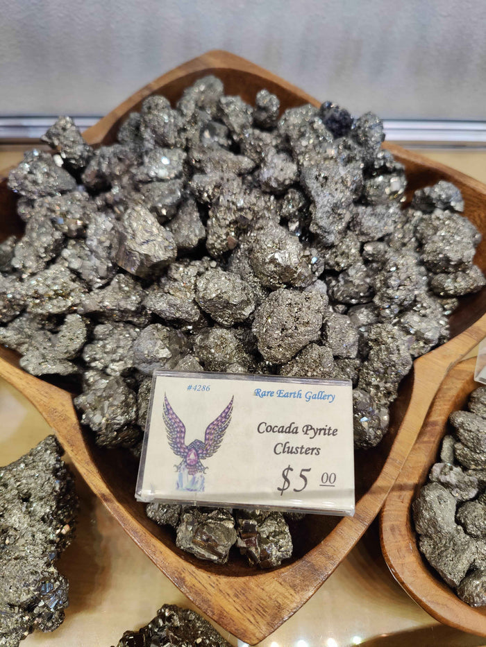 Cocada Pyrite Cluster - Smokin Resin Company