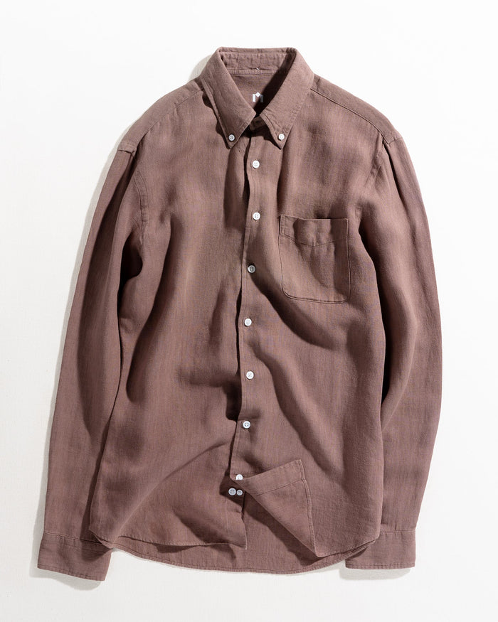 Made to Measure / Nutmeg Fabric Dyed Linen / Standard