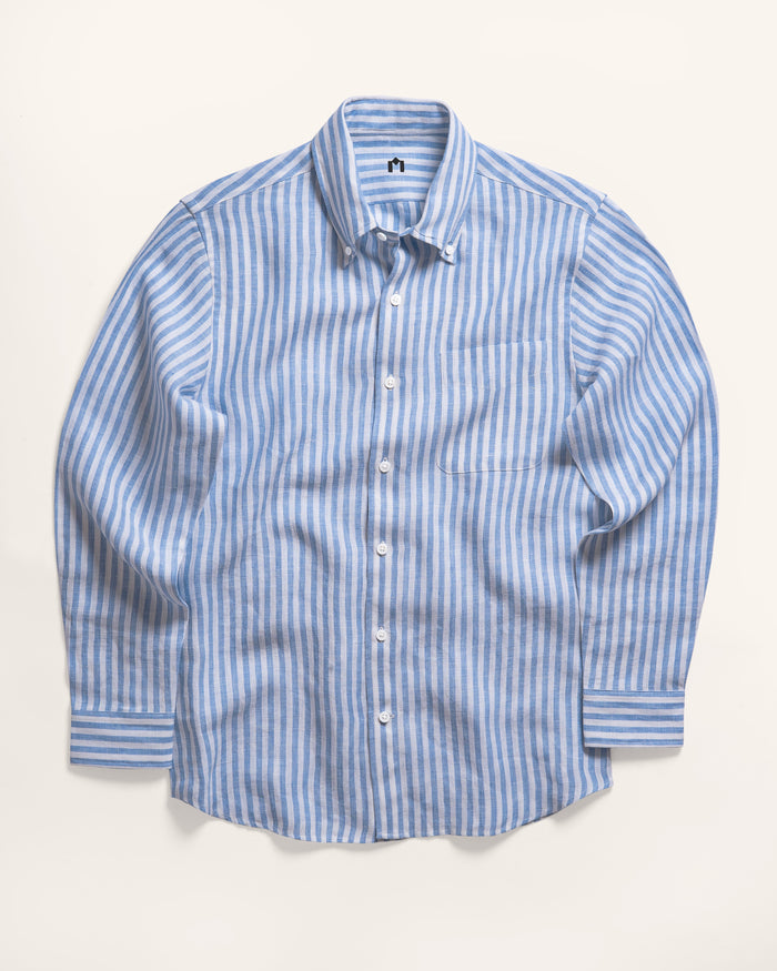 Made to Measure / Pen Pal Blue Linen / Standard