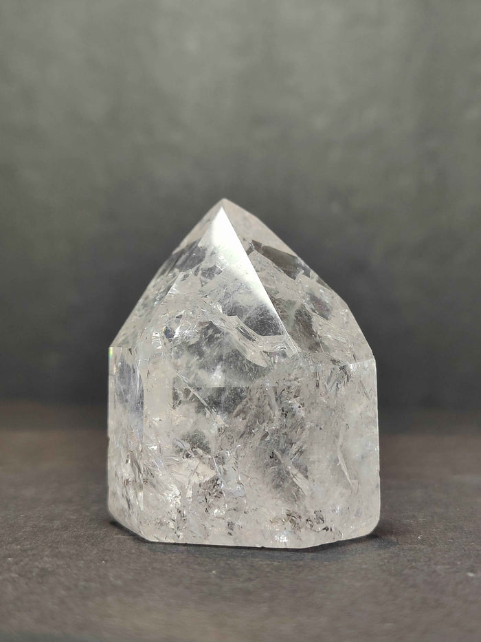 Crackle Quartz Point - Smokin Resin Company
