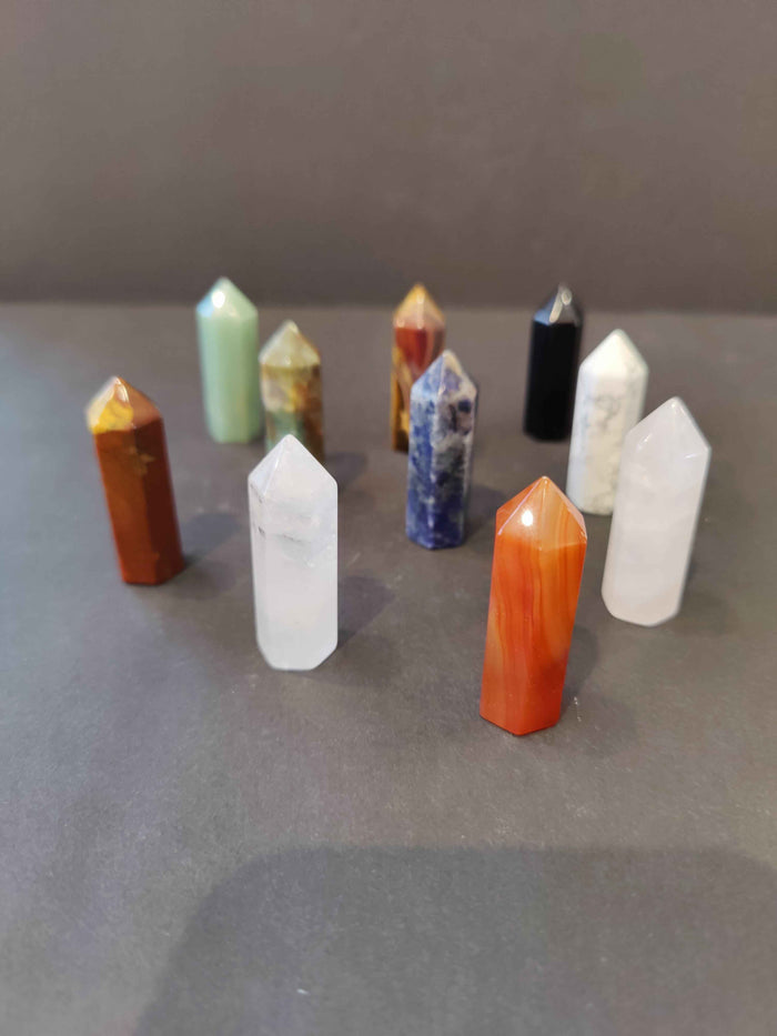 Crystal Cut Base Tower Sculpture - Smokin Resin Company