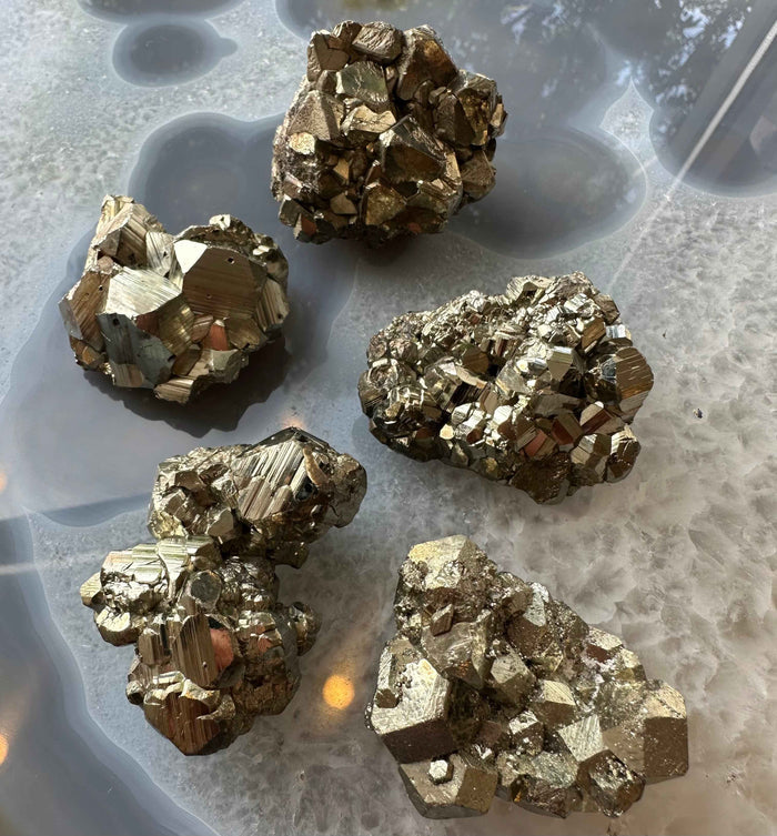 Cubic Pyrite Cluster (C Grade) Peru - Smokin Resin Company