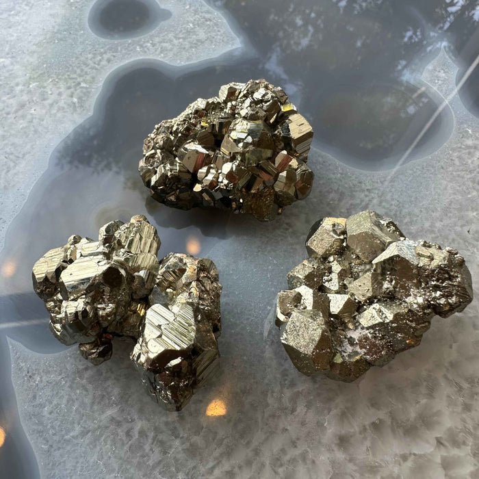 Cubic Pyrite Cluster (C Grade) Peru - Smokin Resin Company
