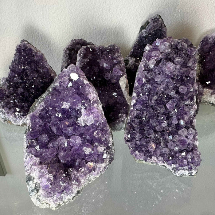 Cut Base Amethyst Druze MD - Smokin Resin Company