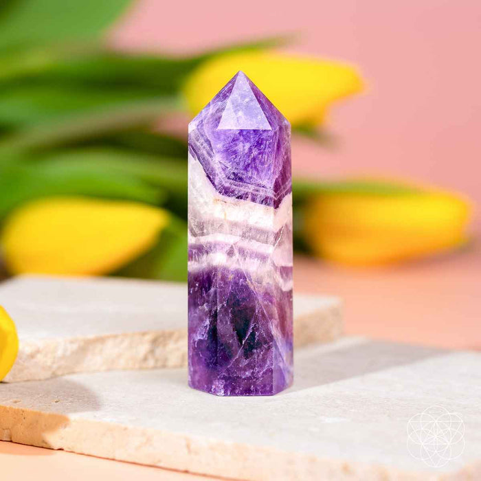 Cycle Breaker - Chevron Amethyst Point of Transformation