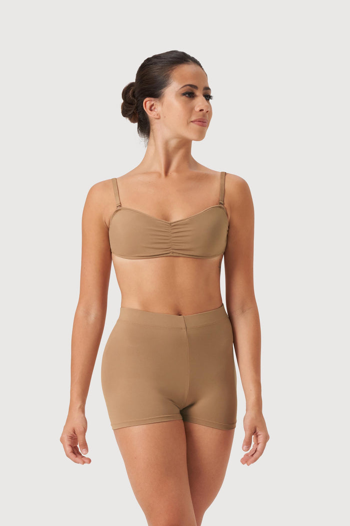 D53384 - Bloch Capella High Waist Womens Micro Short