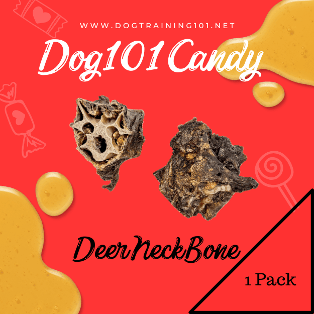 Dogtraining101 Deer Neck Bone 1pack