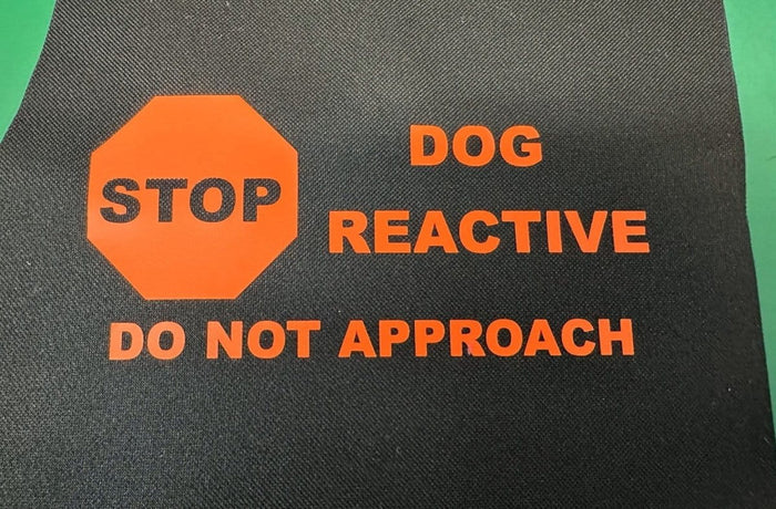 Dogtraining101 Dog Reactive - Do Not Approach - Vest