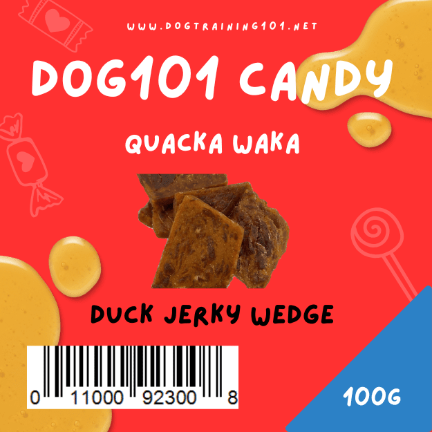 Dogtraining101 Duck Jerky Wedges