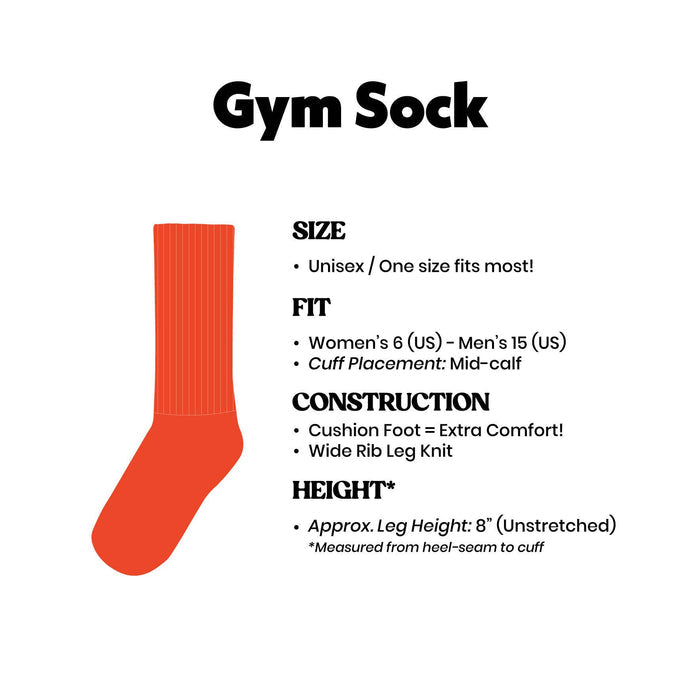 Easily Distracted By Power Tools Gym Crew Socks