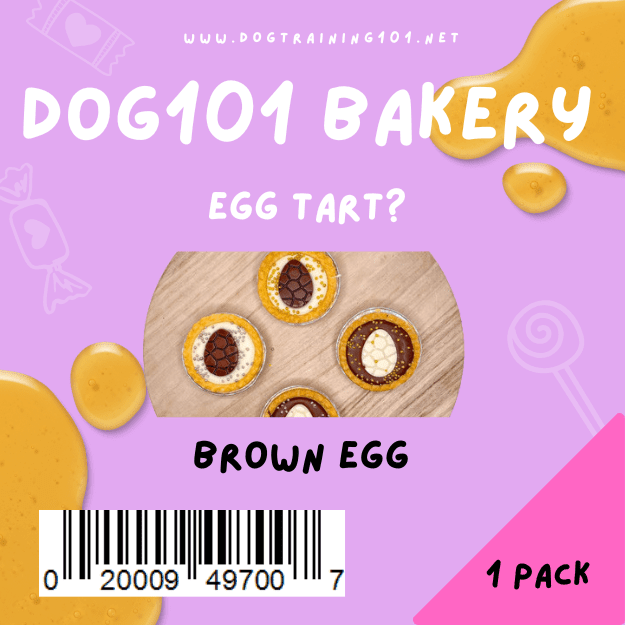 Pawfect Treats Beef (Brown) Egg Tart Biscuit